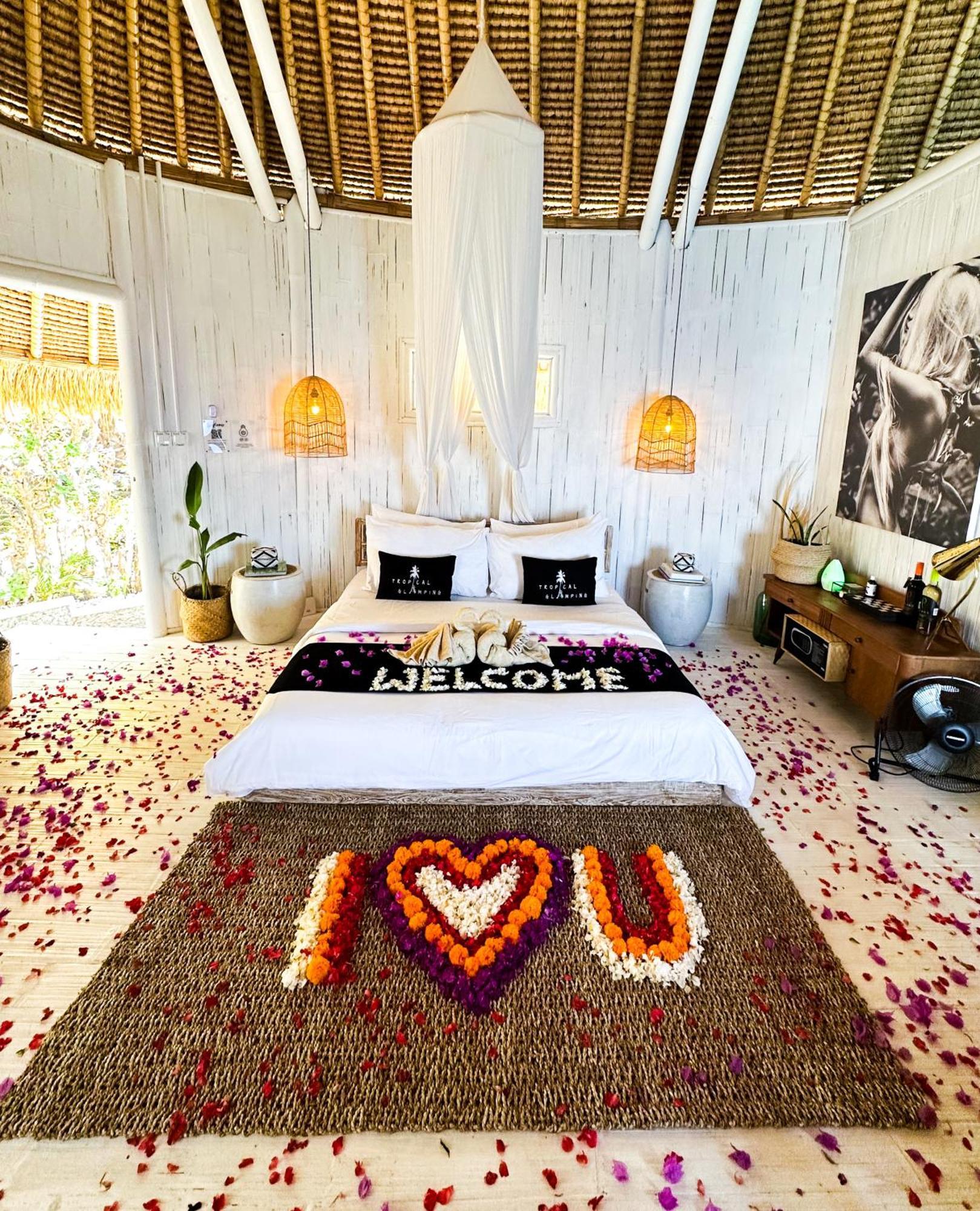 Tropical Glamping Nusa Penida Diamond Beach - Cliff Side Edge Polilit Exterior photo