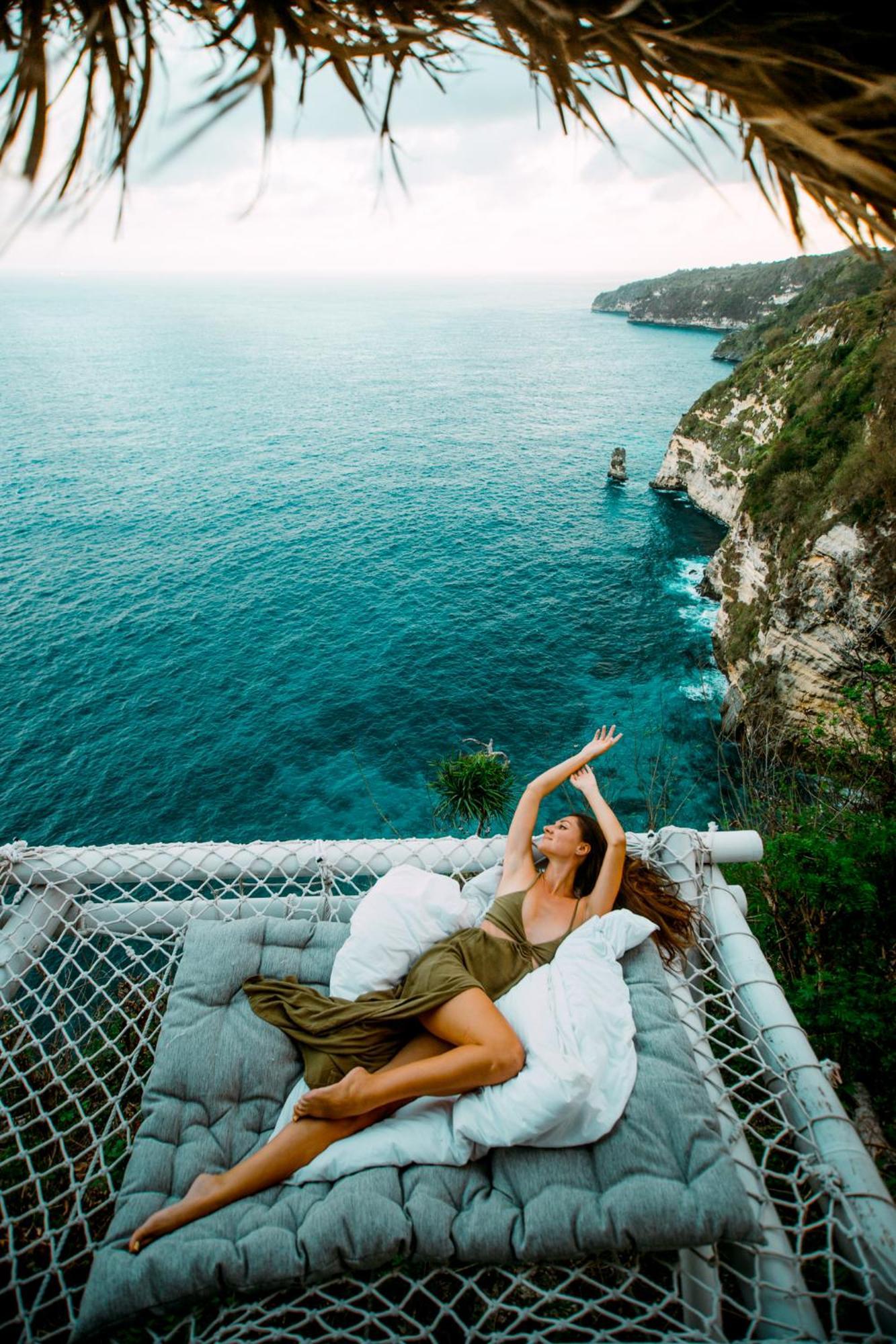 Tropical Glamping Nusa Penida Diamond Beach - Cliff Side Edge Polilit Exterior photo