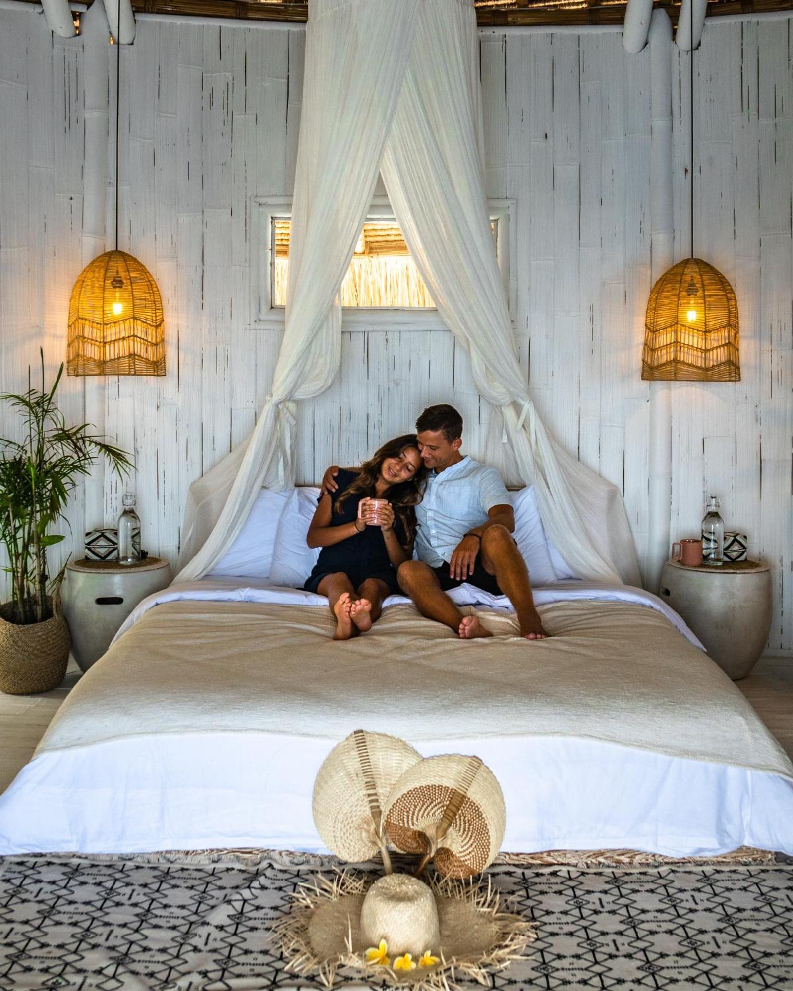 Tropical Glamping Nusa Penida Diamond Beach - Cliff Side Edge Polilit Exterior photo
