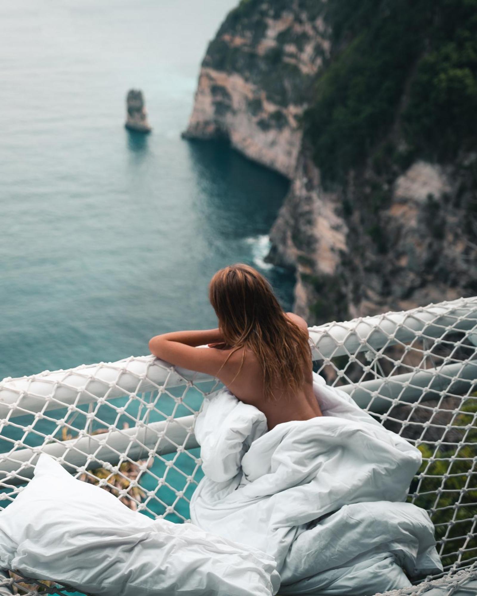 Tropical Glamping Nusa Penida Diamond Beach - Cliff Side Edge Polilit Exterior photo