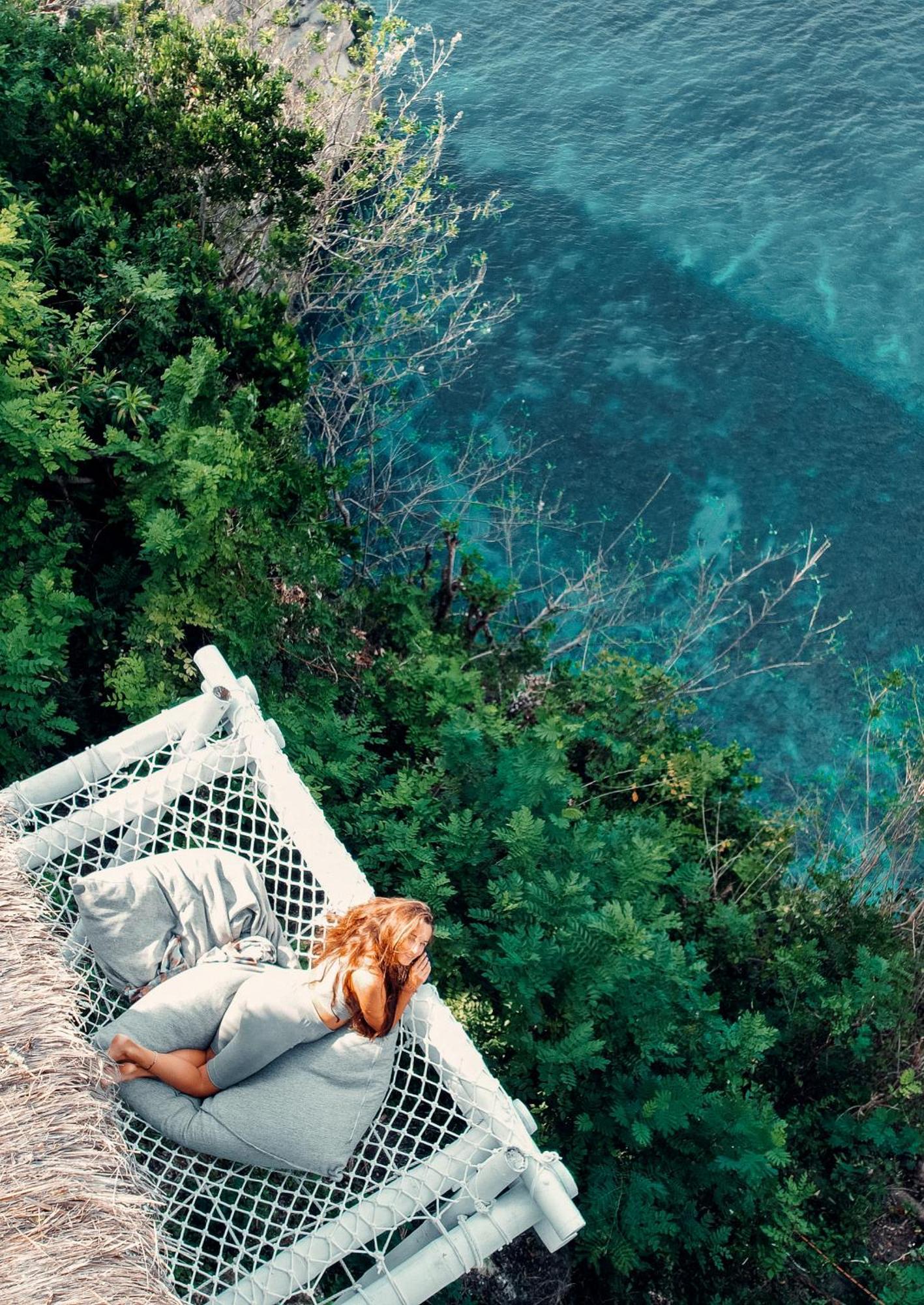 Tropical Glamping Nusa Penida Diamond Beach - Cliff Side Edge Polilit Exterior photo
