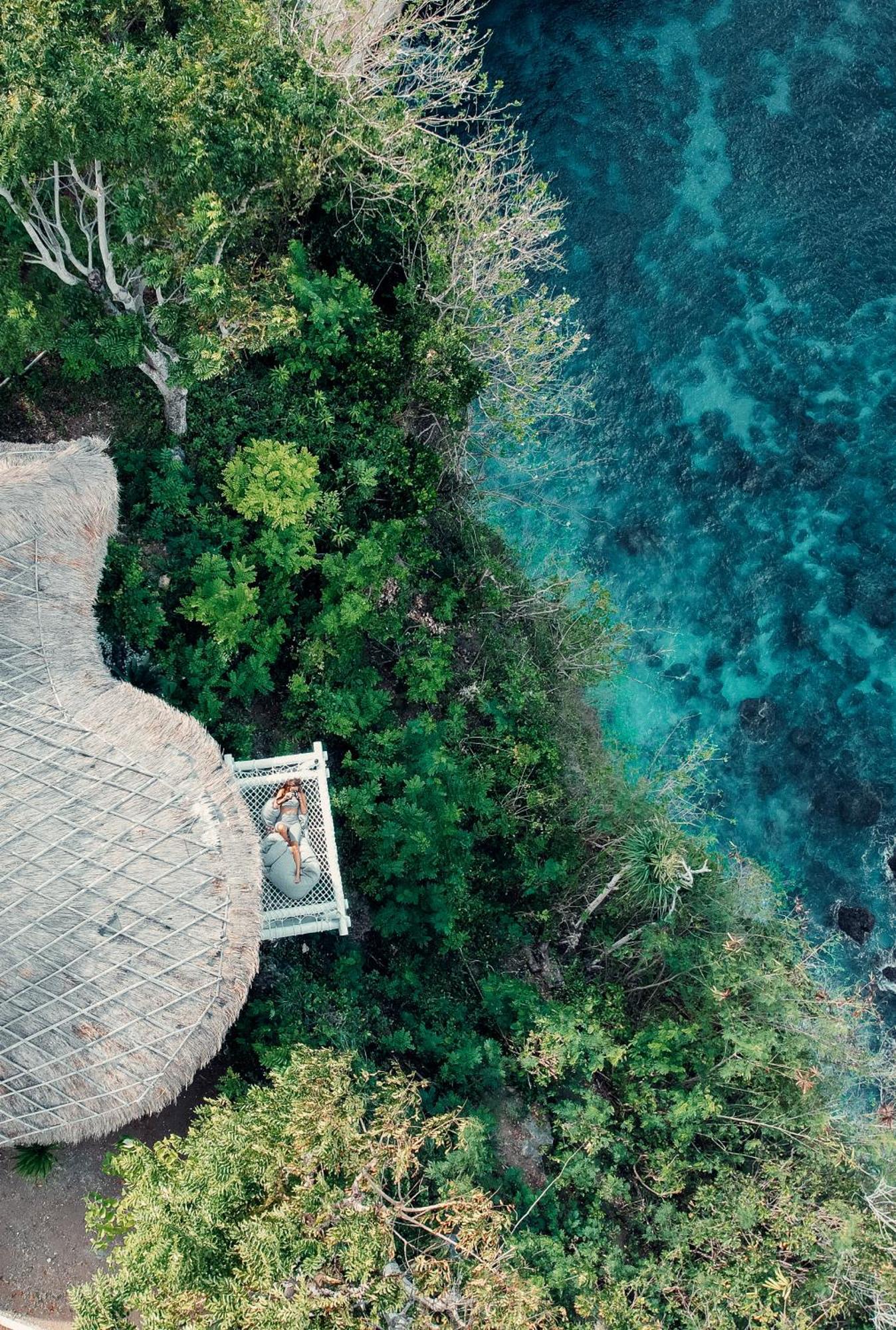 Tropical Glamping Nusa Penida Diamond Beach - Cliff Side Edge Polilit Exterior photo
